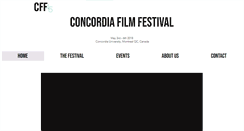 Desktop Screenshot of concordiafilmfestival.com